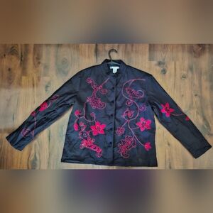 Vintage Half Moon Bay Button Down Shirt Size Petite Large